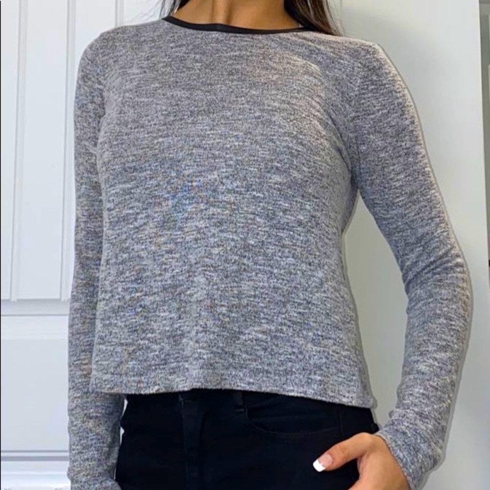 Grey Longsleeve Top